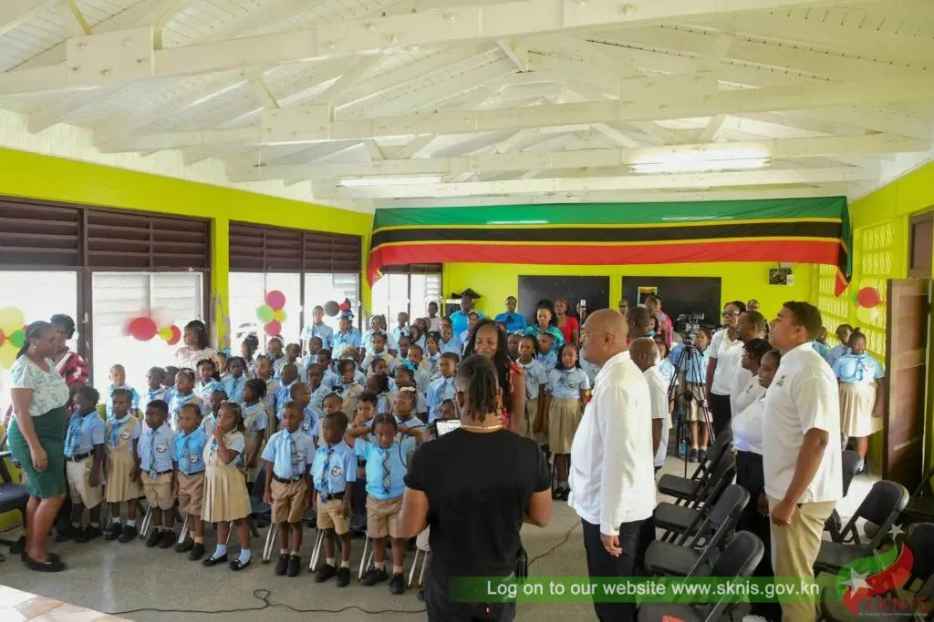 Image 2 accompanying “St. Kitts Cabinet Ministers and Ambassadors Visit Schools Ahead of Independence Celebrations”