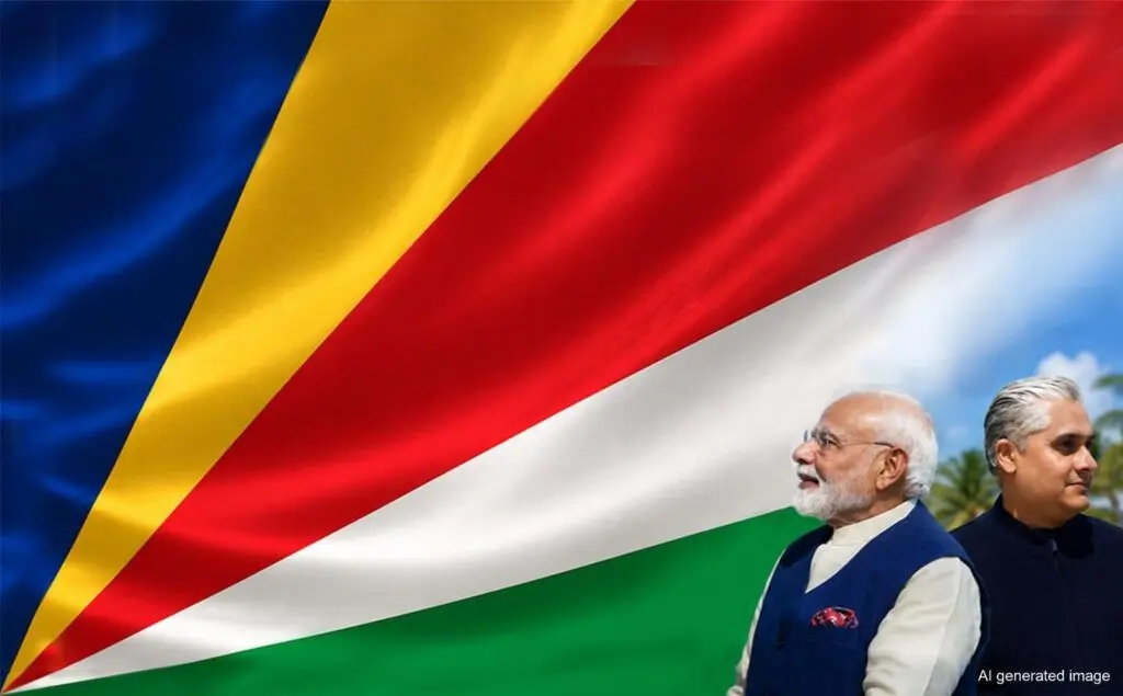 Image 1 accompanying “Seychelles at 50: World Media Organization’s Gautam Karve congratulates the nation as PM Narendra Modi deepens bilateral partnership”