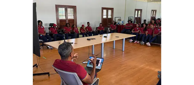 Image 4 accompanying “Beyond a Boundary: CWI High-Performance Camp Focuses on Developing the Complete Young Cricketer”