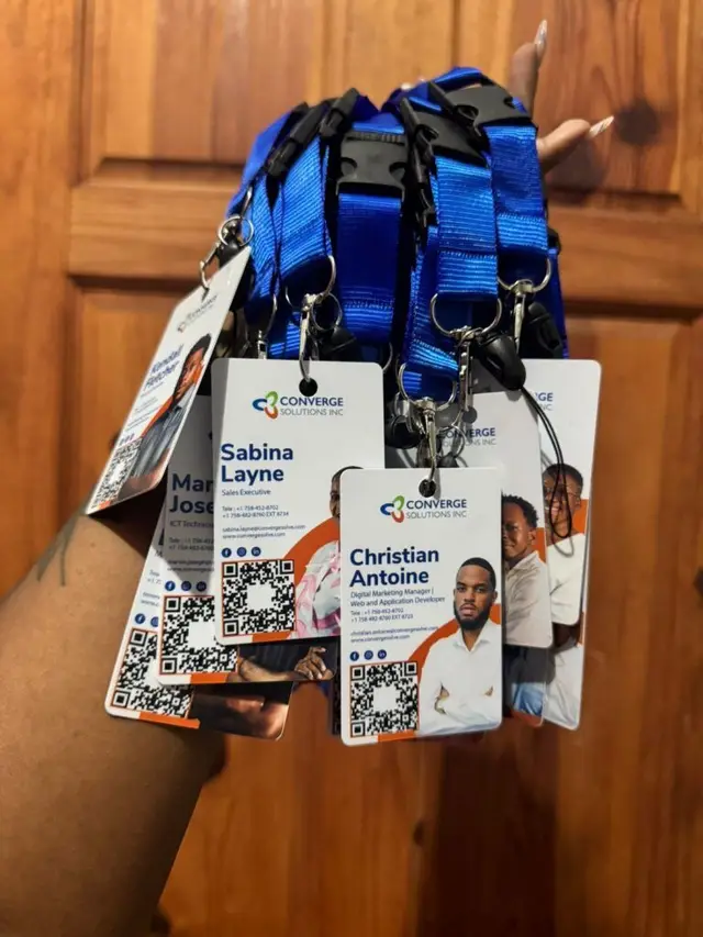 Image 1 accompanying “Saint Lucia Company Brings Locally Made Event Wristbands and Smart Business Cards to the Caribbean”