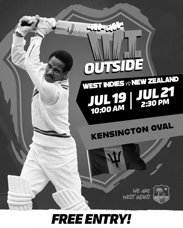 Image 1 accompanying “A Tribute to the Greatest: Cricket West Indies Offers Free Admission to ODI Matches at Kensington Oval in Honour of Sir Garfield Sobers”