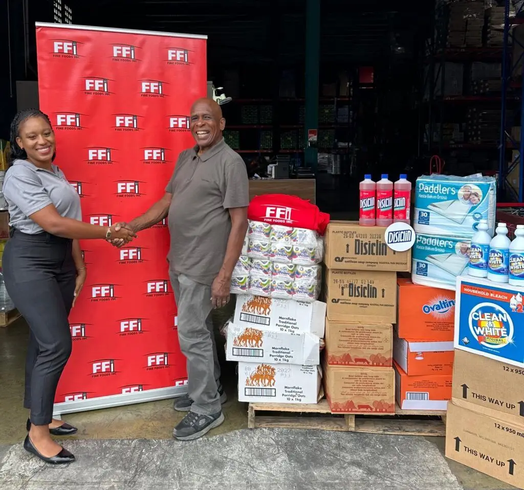 Image 2 accompanying “Fine Foods Inc. Donates to Dominica Council on Ageing in Recognition of Month of the Elderly”