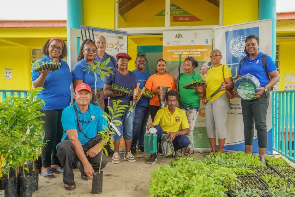 Image 1 accompanying “Kalinago Families Receive Tools and Training to Strengthen Food Security and Resilience”
